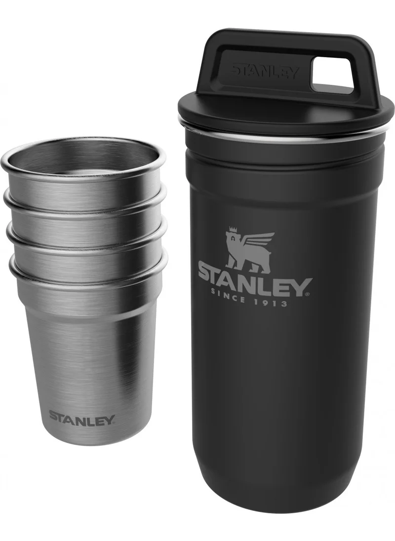 Stanley Stan Adv Nest Shot Gl St M.Black Eu Black Unisex Camping Kitchen Products 10-01705-036