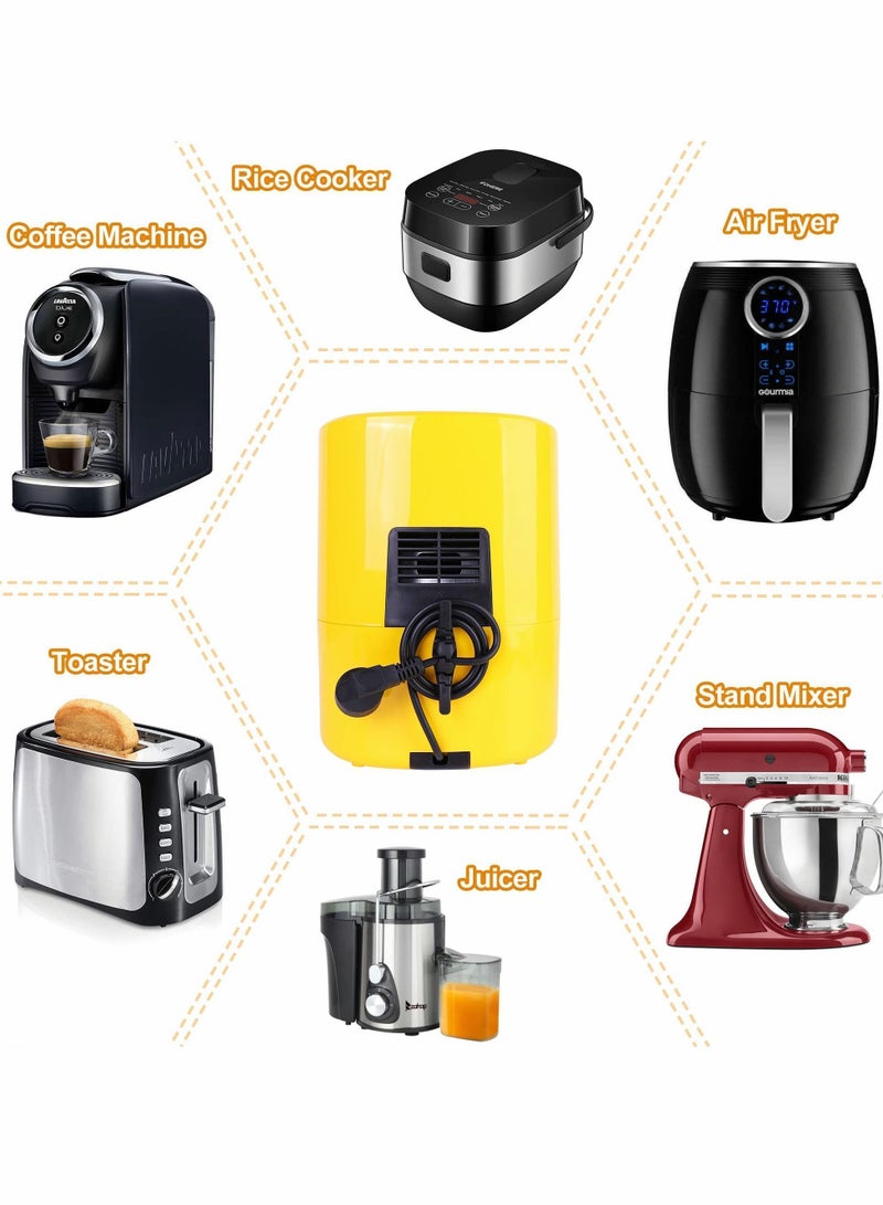 Y&D Cord Organizer for Appliances, Bundlers Kitchen Appliances Hider, Wire Keeper Around Cable Management, Appliance Wrap Stand Mixers Coffee Maker and Fryer (8 Pack) - Image 4