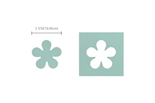 BiraBira Bira Craft 1.5 inch Flower 3 Lever Action Craft Punch for Paper Crafting Scrapbooking - Image 2