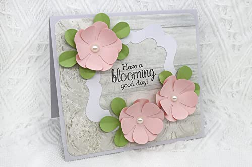 BiraBira Bira Craft 1.5 inch Flower 3 Lever Action Craft Punch for Paper Crafting Scrapbooking - Image 4