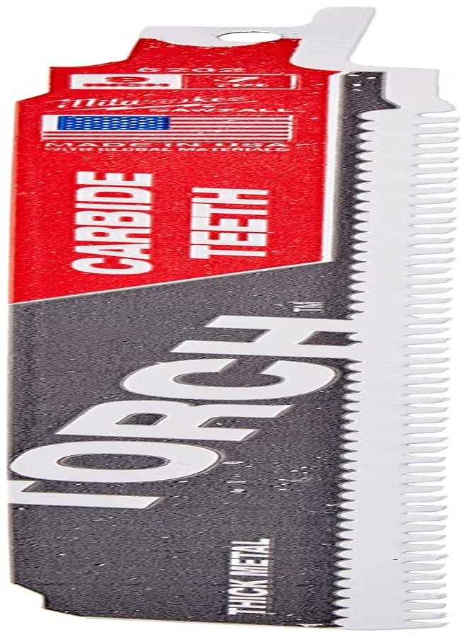 ميلواكي منشار ترددي من ميلووكي إليك 48-00-5202، شعلة 7TPI، شفرة منشار ترددي من سوزال، مقاس 9 بوصات - Image 2