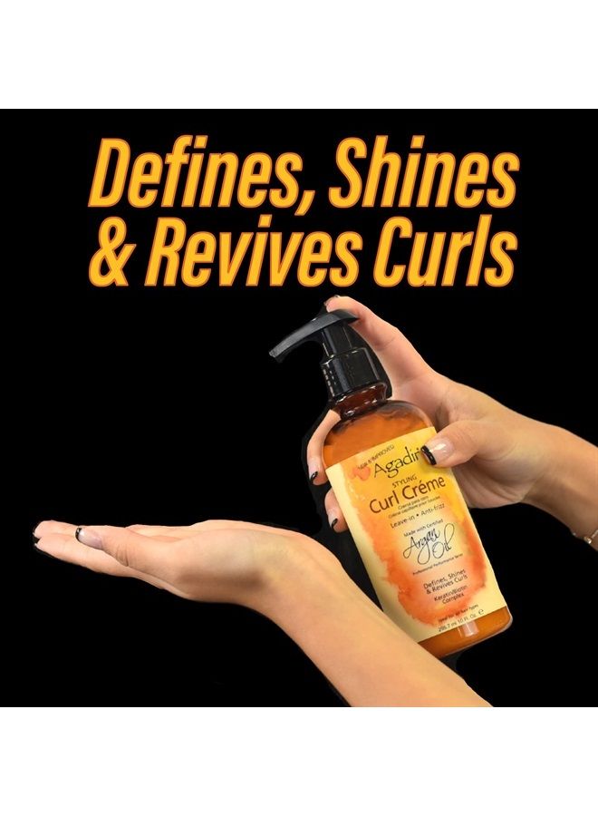 Agadir Styling Curl Creme, 10 Fl Oz - Image 3