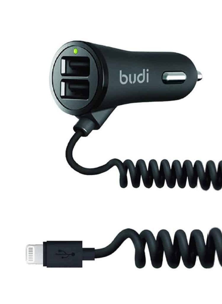 budi - Car Charger Madiu With Lightning Connector - Image 1
