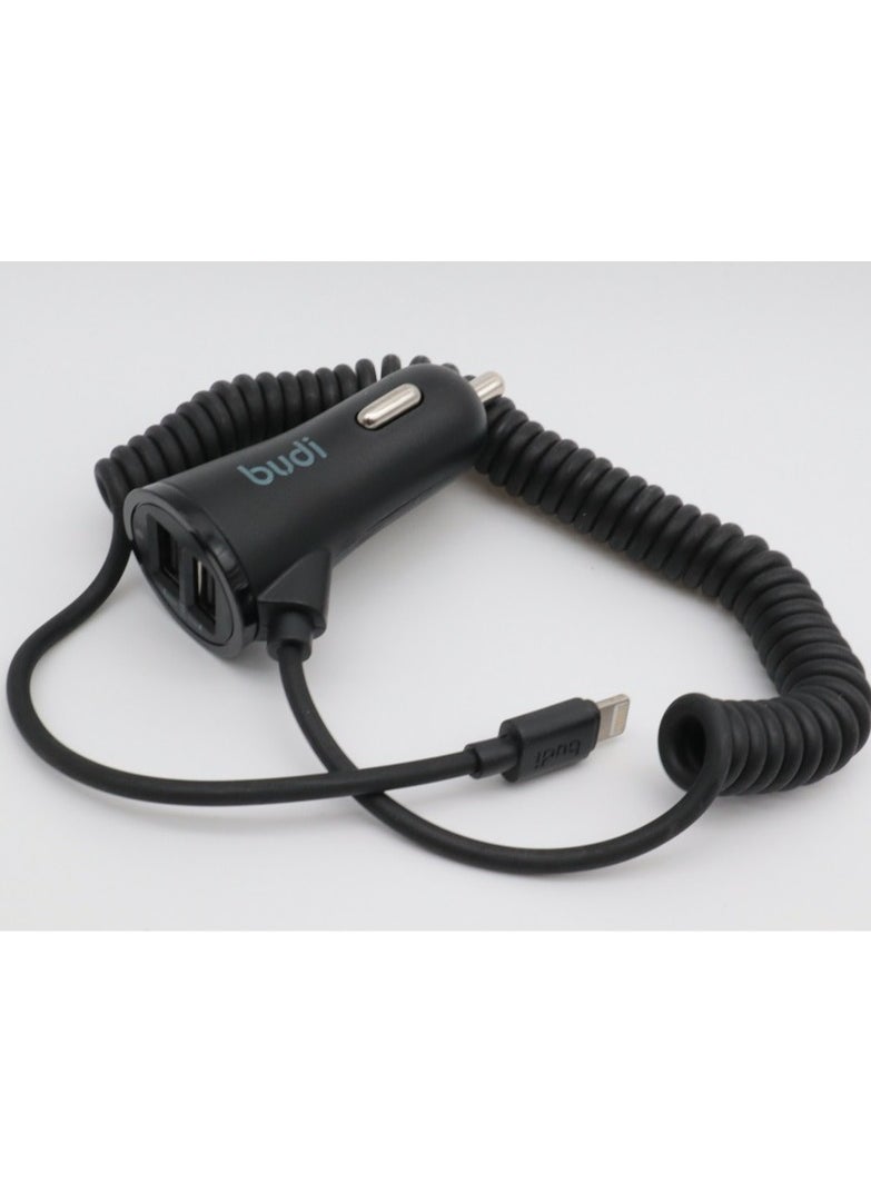 budi - Car Charger Madiu With Lightning Connector - Image 1
