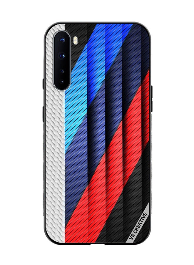 VR CREATIVE Protective Case Cover For OnePlus Nord Abstract Design Multicolour - Image 1