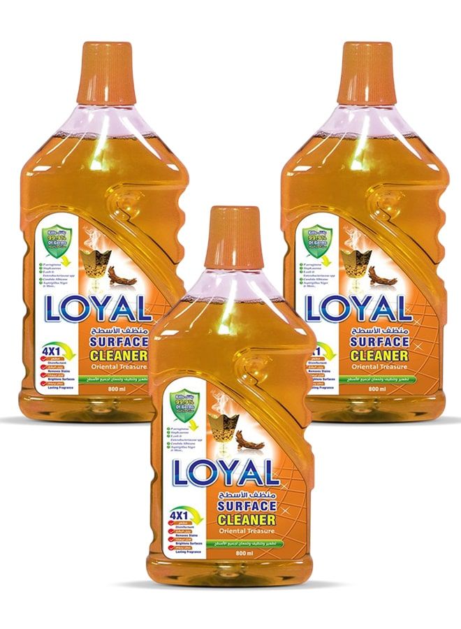 loyal Surface Cleaner 3x2400ML Oriental Treasure