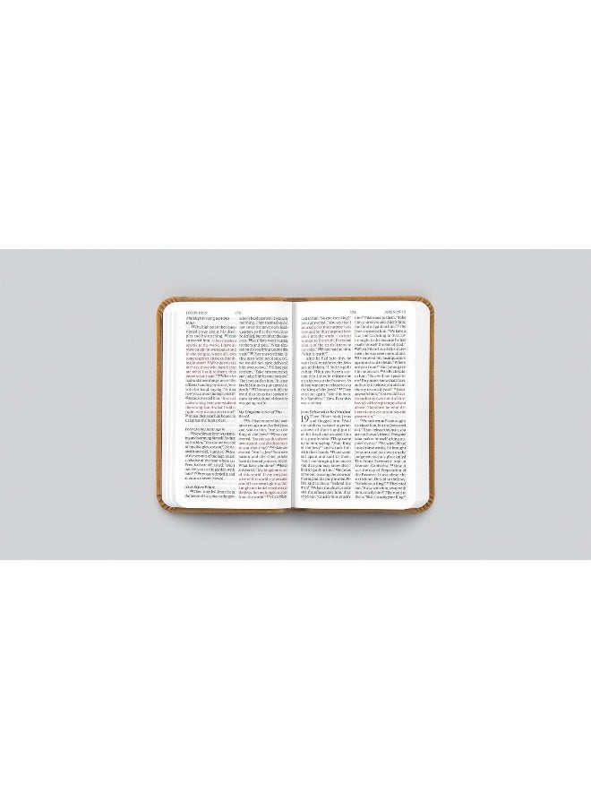 ESV Vest Pocket New Testament with Psalms and Proverbs (Trutone, Nubuck Caramel, Wildflower Design)  - Image 3