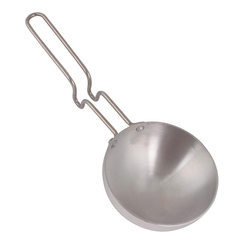 Wofier Wofier Stainless Steel Kitchen Combo Set of Potato Vegetables Pav Bhaji Masher Aluminium Tadka Pan Cheese Garlic Grater Set of 3  - Image 4