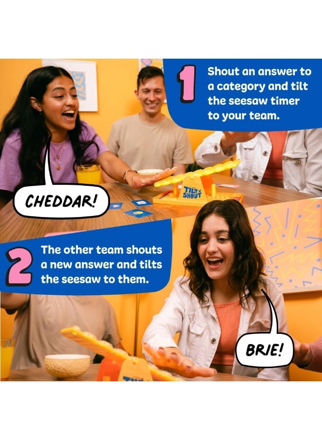 BIG POTATO Tilt 'n' Shout: A Speedy Family Board Game for Adults and Kids - Image 5
