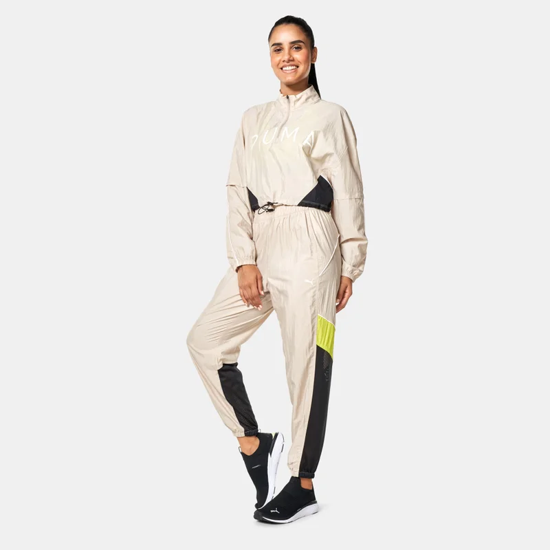 PUMA Women's Fit Move Cropped Training Jacket