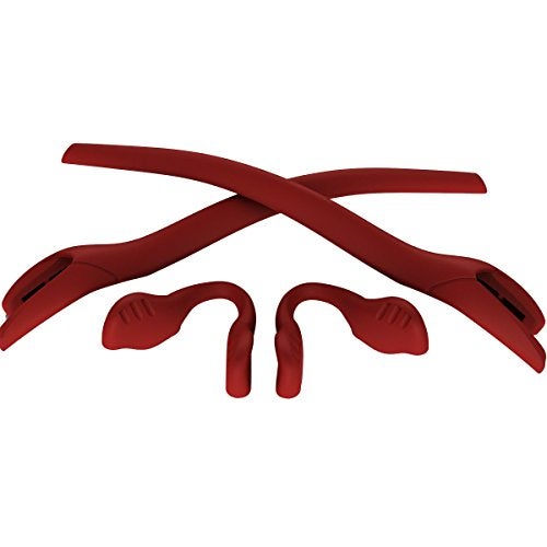 OAKLEY طقم أنف وأذن أوكلي للرجال Aoo9208kt رادار EV باث، خط أحمر، مقاس واحد أمريكي - Image 4