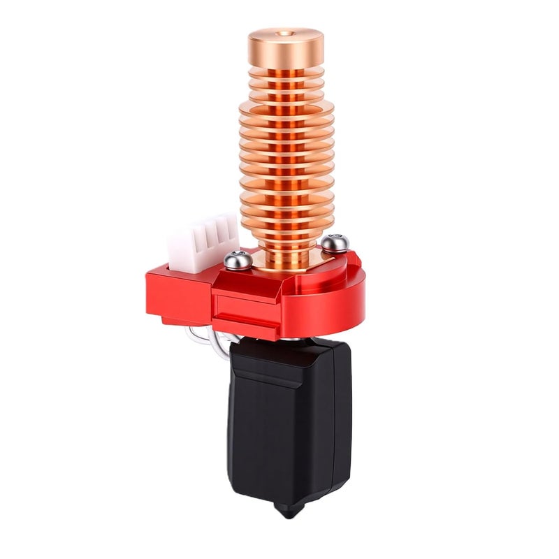 YDuupxe 3D Printer Hotend Kit, Quick Detachable Hardened Nozzle Ceramic Print Head 536°F, 0.25 0.4 0.6 0.8mm for Adventurer 5M Printing Upgrade Users - Image 5