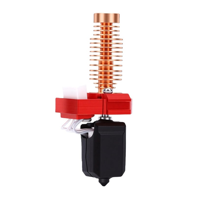 YDuupxe 3D Printer Hotend Kit, Quick Detachable Hardened Nozzle Ceramic Print Head 536°F, 0.25 0.4 0.6 0.8mm for Adventurer 5M Printing Upgrade Users - Image 4
