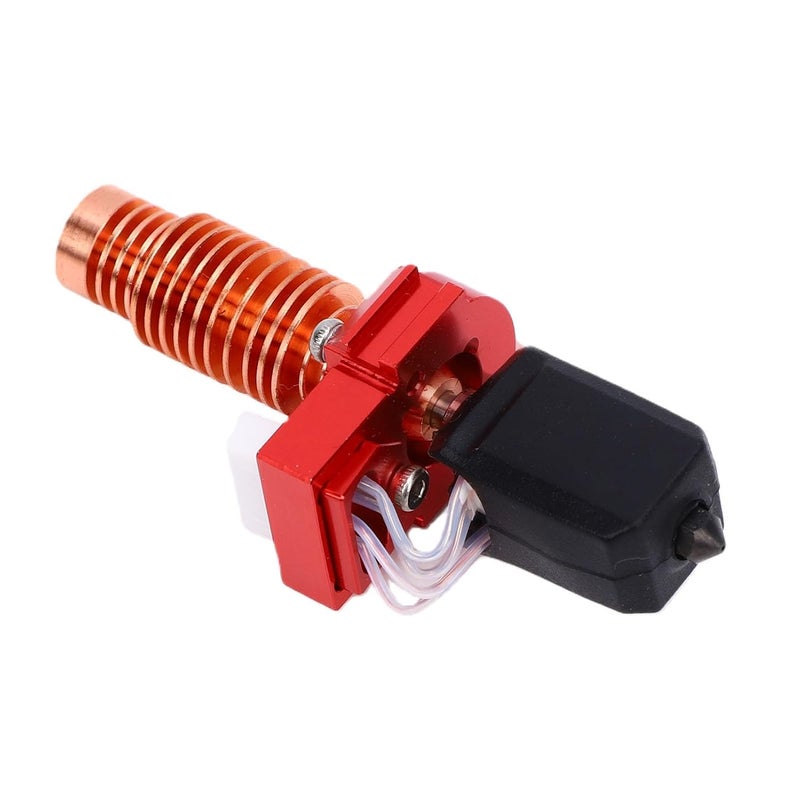 YDuupxe 3D Printer Hotend Kit, Quick Detachable Hardened Nozzle Ceramic Print Head 536°F, 0.25 0.4 0.6 0.8mm for Adventurer 5M Printing Upgrade Users - Image 2