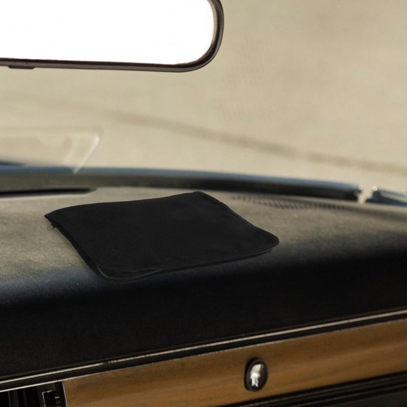 Car Visor Organizer Oxford Fabric Multi Pocket Document Holder For Vehicle Registration And Insurance Cards Black Car Interior Storage Bag For Glove Box And Paperwork Organization - Image 5