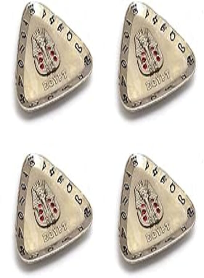 4 pieces of immatgar pharaonic Egyptian King Tutankhamun Triangle Fridge Magnets Egyptian souvenirs gifts Inspired Gift from Egypt (silver)