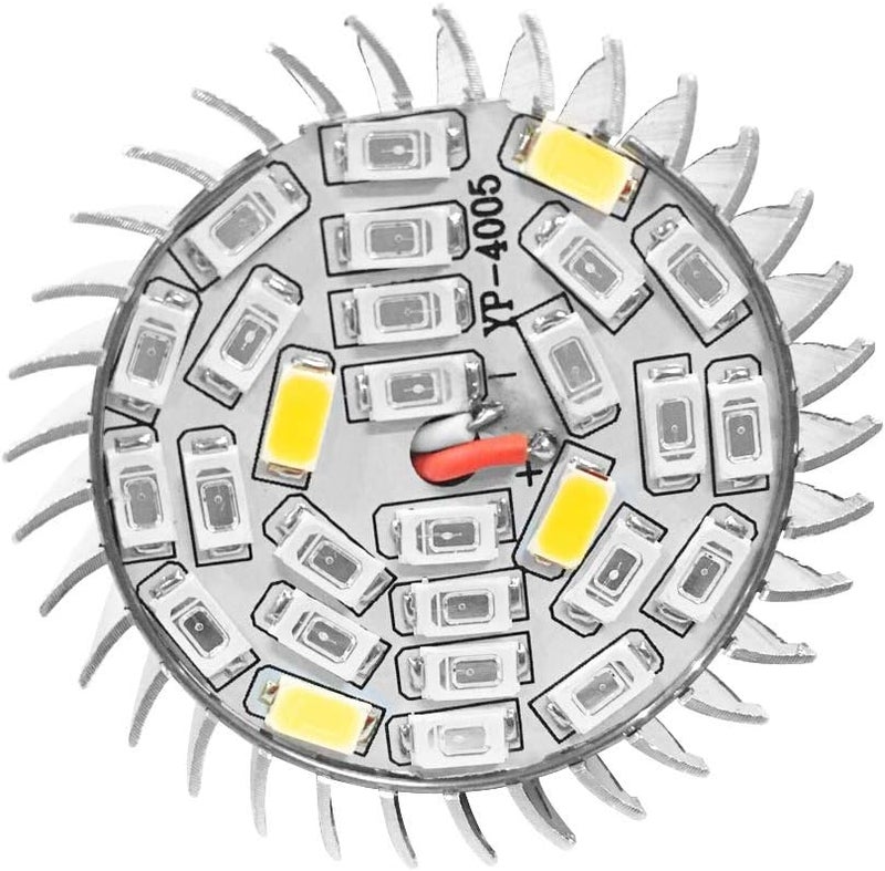 ويوبلز مصباح نمو للنباتات الداخلية، مصباح LED كامل الطيف بقوة 28 واط E14/GU10، ضوء شمسي اصطناعي لنمو أزهار الحدائق والبيوت الزجاجية والزراعة المائية (E14) - Image 5