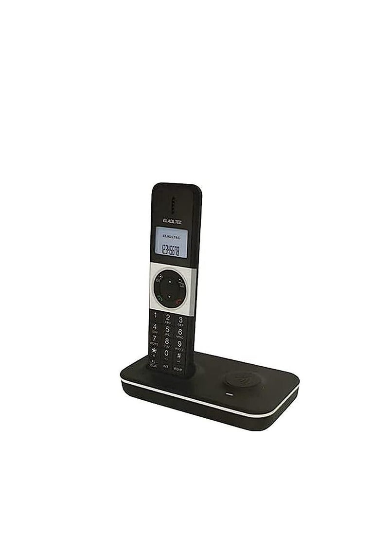 EL-Adl.Tec D1002 Cordless Telephone - Black 