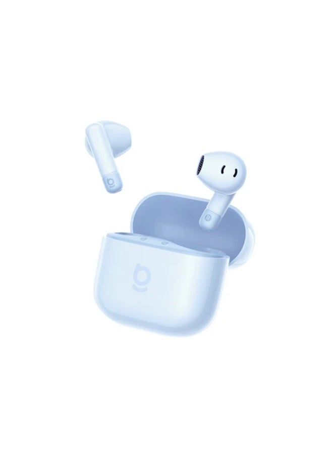 بيسوس Baseus Bass BS2 Lite TWS Wireless Earbuds - Blue BLUE - Image 2