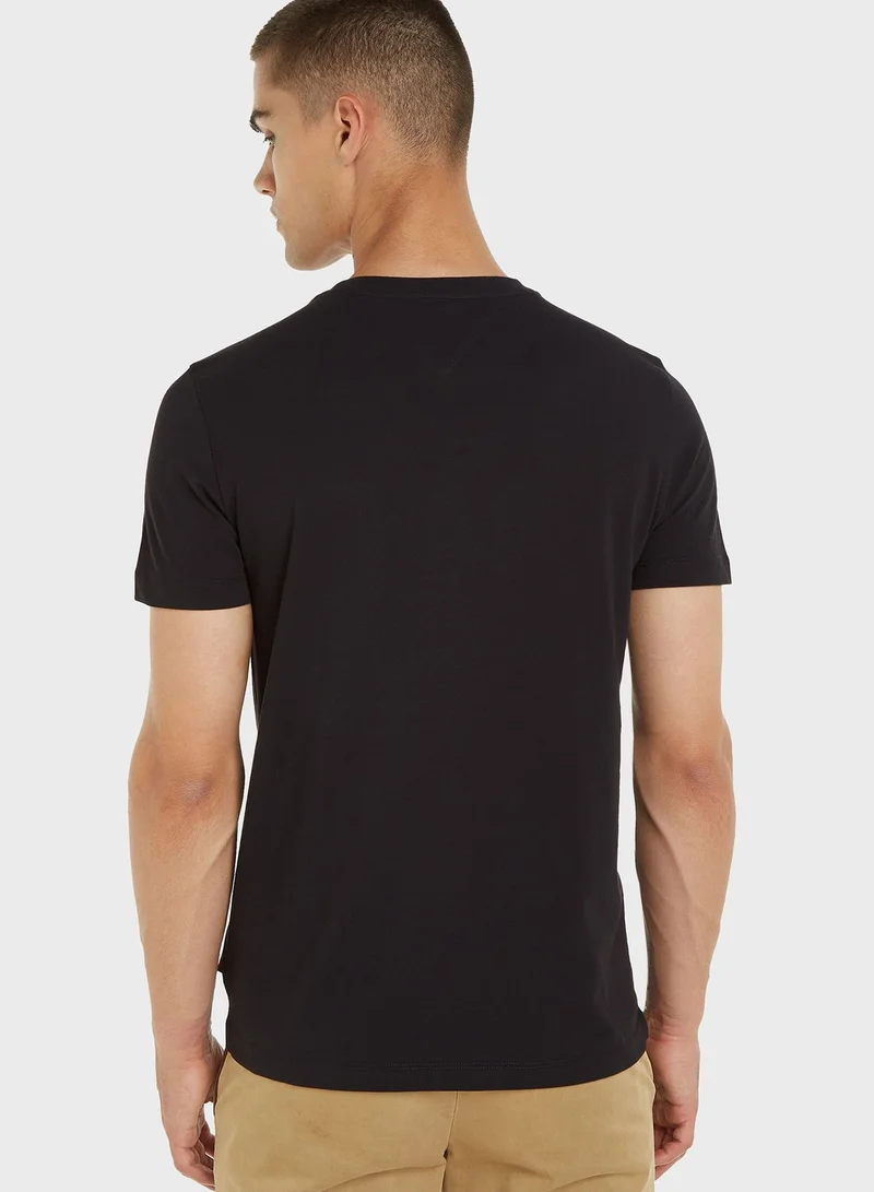 TOMMY HILFIGER Logo Crew Neck T-Shirt