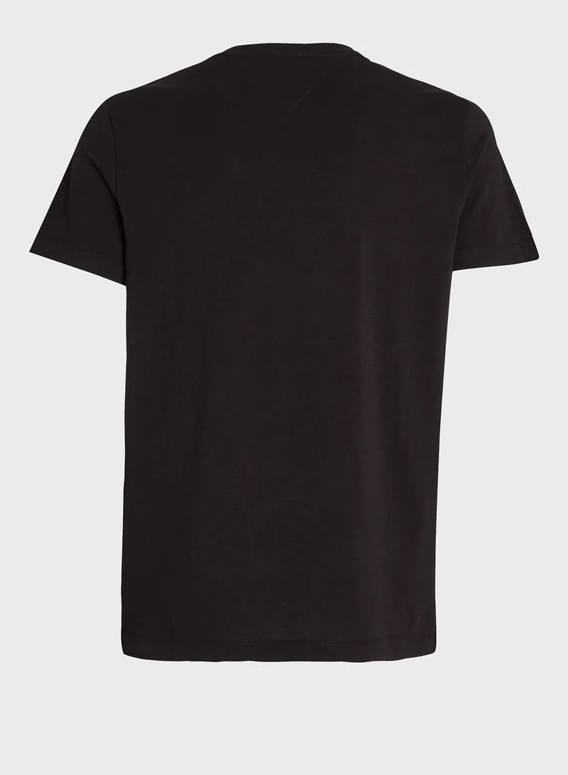 TOMMY HILFIGER Logo Crew Neck T-Shirt