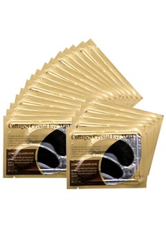 Adofect Adofect 30 Pair Under Eye Mask Collagen Eye Gel Pads Under Eye Patches for Puffiness and Dark Circle Under Eye Patches for Women and Men BoxedGold 