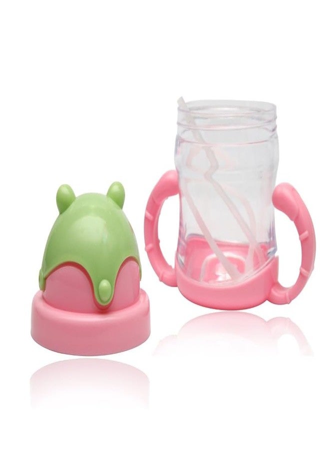 Alya The Cheeky Kidzz Premium Baby Straw Sipper 125ml for Feeding Water Milk Liquids Feeder Bottle (Design 608) - Image 5