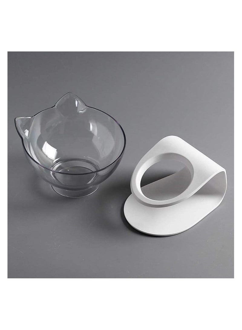 وعاء طعام مرتفع للحيوانات الأليفة بزاوية 15 درجة مع حامل - Image 3