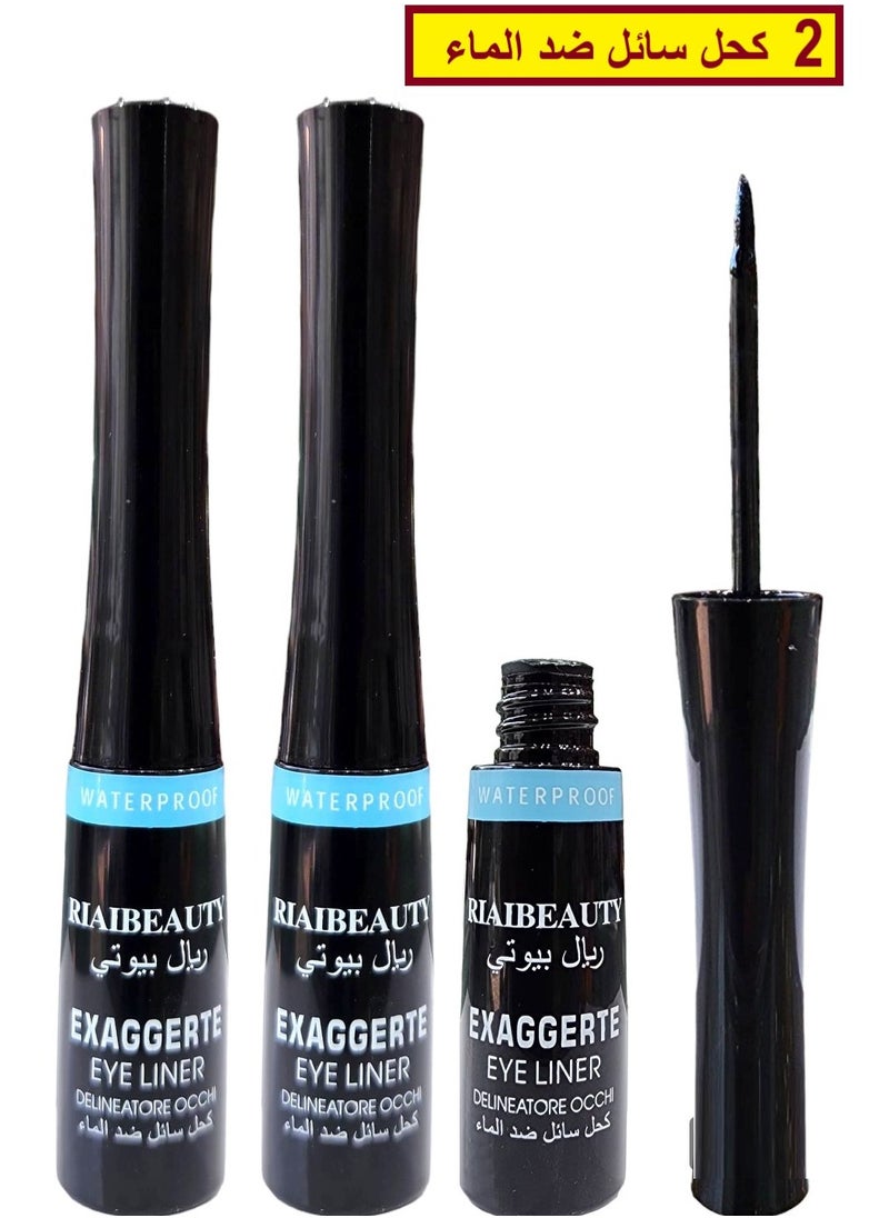 RIAL BEAUTY Exaggerte Eye Liner Two Pieces 5 ml  - Image 1