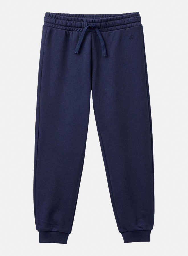 بينيتون بنات شعار طباعة بنطال رياضي - Image 1