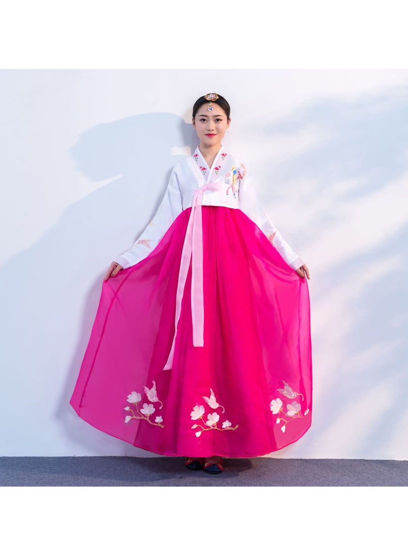 KUYING New Korean Traditional Long Sleeved Dress Cosplay Clothing  - Image 2