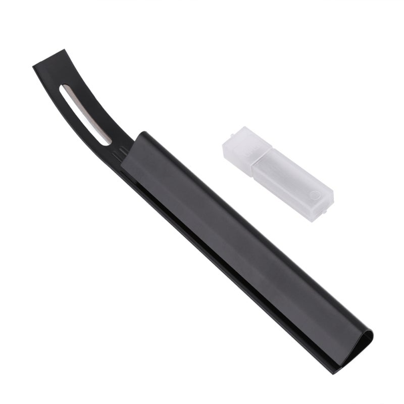 Leather Skiver Tool: High-Quality Carbon Steel Blade - Safe Comfortable Grip, Precise Depth Control Leather Beveler for Leather Craft DIY, Beginners & Leather Craft Enthusiasts - Image 1