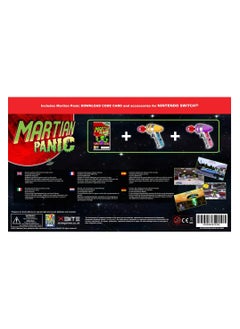 XBITE Martian Panic Game Bundle With 2 Alien Blaster Accessories Nintendo Switch Game Complete Family Fun Downloadable Game No Physical Card Included  - Image 2