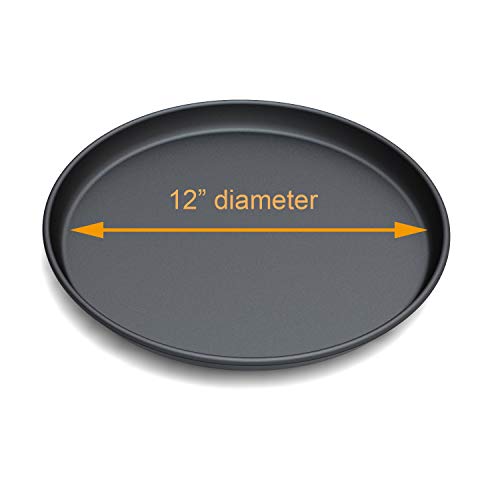 MACONEE 12inch Universal Microwave Crisper Pan/Microwave Cookware Crispy Plate Fry Pan, Microwave Cooker for Reheat Frozen Pizza, Chicken Nuggets French Toast with Crisp Effect! - Image 3