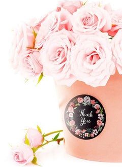 Wownect 8 Color Thankyou Sticker Round [1inch][1000 Stickers] Labels For Envelope Seals, Packing Seals, cards, Gift Boxes, Shopping Bags, Bouquets, Cardboard Decoration  - Image 3