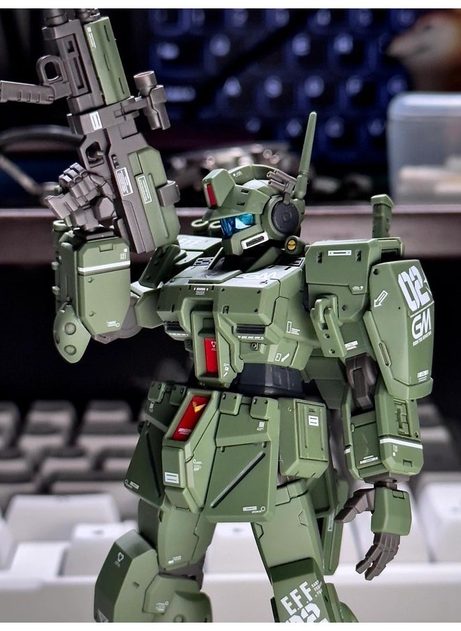 Beauenty - RGM-19S GM SPARTAN Gundam Model 1/144 Action Figures Playsets Puzzle Hands-on Toys Gifts Fine Toys Ornaments - Image 1