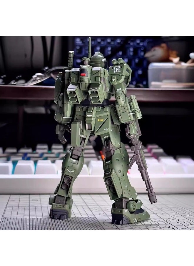 Beauenty - RGM-19S GM SPARTAN Gundam Model 1/144 Action Figures Playsets Puzzle Hands-on Toys Gifts Fine Toys Ornaments - Image 1