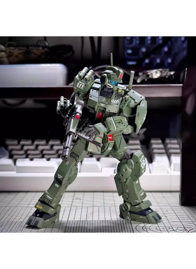 Beauenty - RGM-19S GM SPARTAN Gundam Model 1/144 Action Figures Playsets Puzzle Hands-on Toys Gifts Fine Toys Ornaments - Image 1