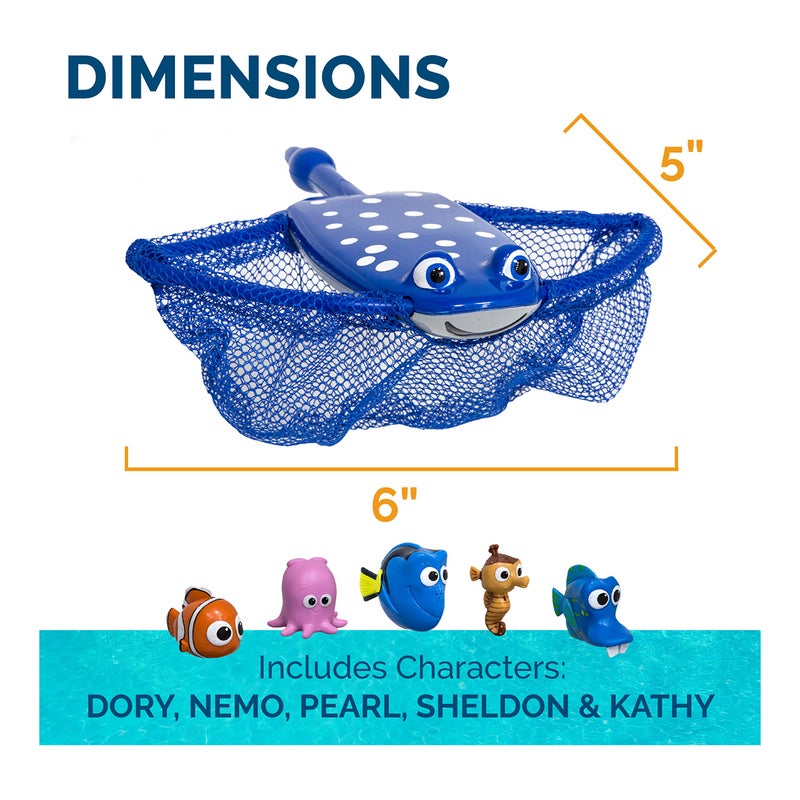 SwimWays Disney Finding Dory Mr. Ray's Dive and Catch Game, Bath Toys and Pool Party Supplies for Kids Ages 5 and Up - Image 4