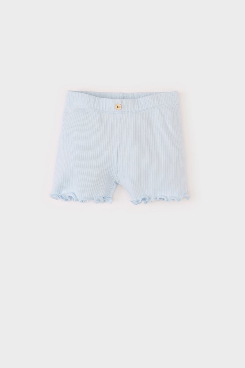 DeFacto Baby Girl Regular Fit Corduroy Camisole Shorts - Image 1