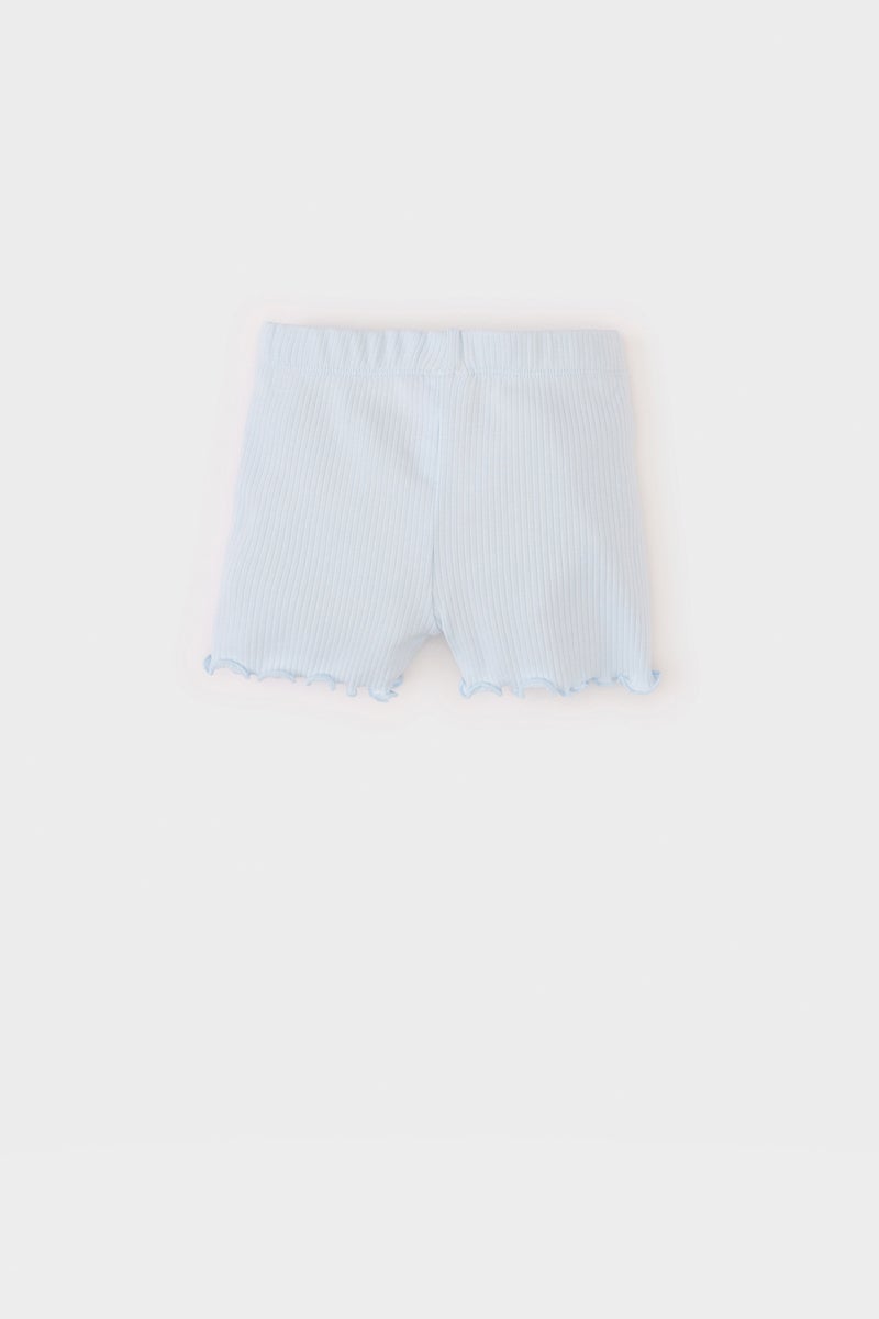 DeFacto Baby Girl Regular Fit Corduroy Camisole Shorts - Image 2