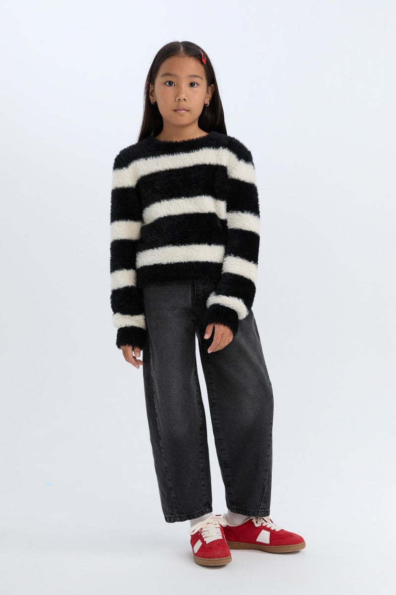 DeFacto Girl Barrel Fit Ankle Boy Wide Leg Jeans - Image 2