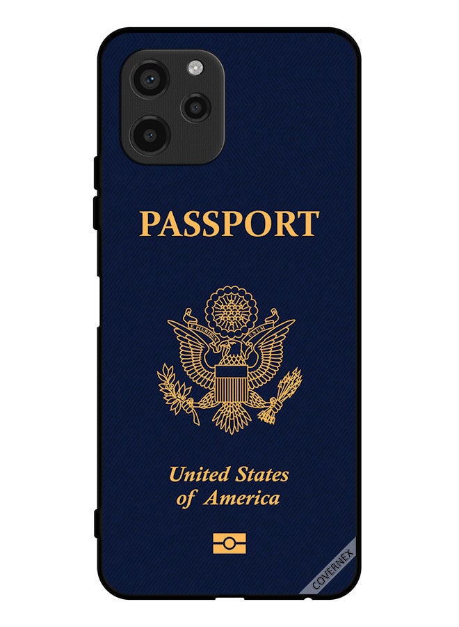 Covernex Protective Case Cover For Huawei Enjoy 50z Usa Passport Pattern - Image 1