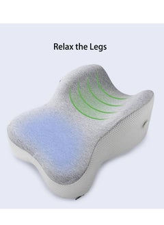 Gerenic Leg Positioning Pillow, Knee Pillow with Adjustable Strap, Body Position Pillow, Maternity Pillow for Side Sleeping, For Body Alignment, Separation Of Knees, Memory Foam Pillow  - Image 3