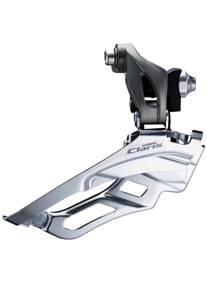 Shimano Claris FD-R2000 Front Derailleur – 2x8-Speed Road Bike Front Shifter