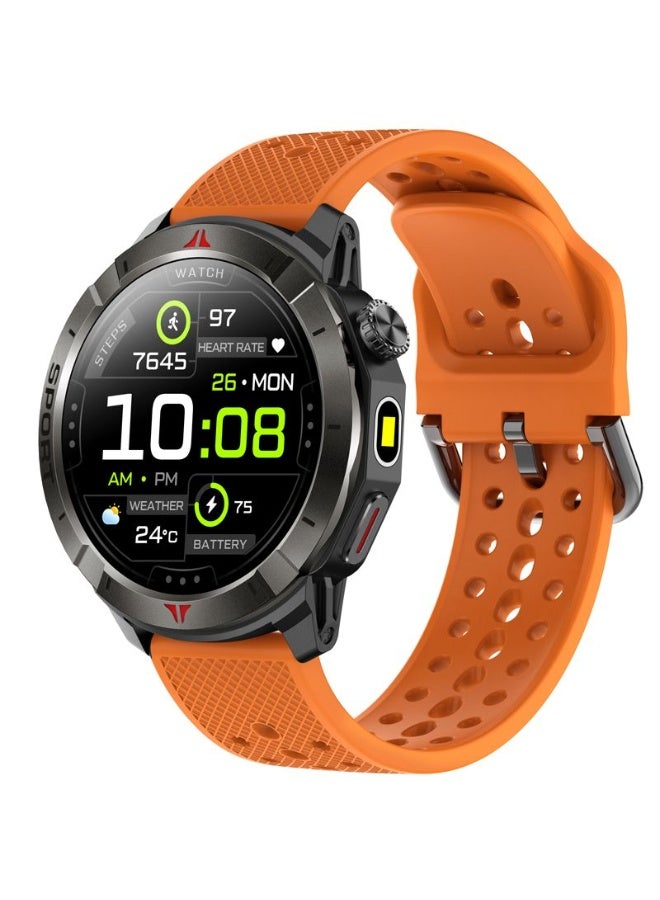 NORTH EDGE sports pace GPS track Bluetooth call heart rate oxygen sensor mountain running smart watch - Image 1