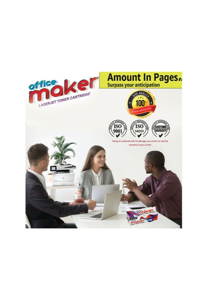 Office Maker Compatible Toner Multicolour CF219A - Image 4