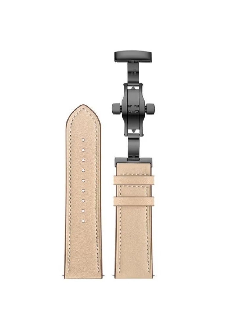 vesus Replacement Band For Honor MagicWatch 2 42 mm Creamsand