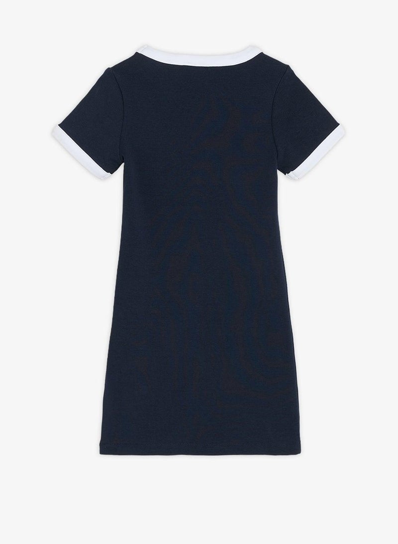 GUESS Youth Logo Short Sleeve Mini Dress - Image 3