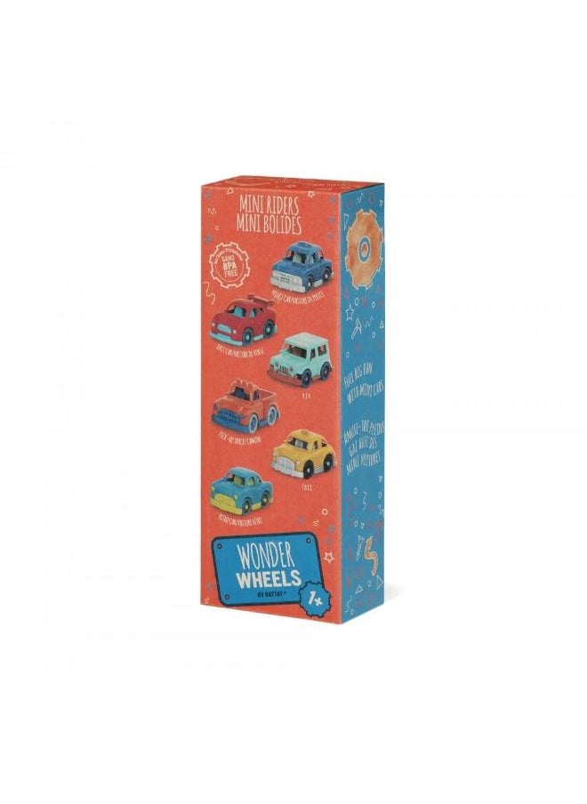 Wonder Wheels - MINI VEHICLES SET W/ 6 CARS - Image 1
